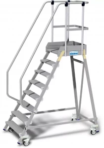 Лестница-платформа односторонняя ограждение 1,1м 8 ступеней KRAUSE 820686